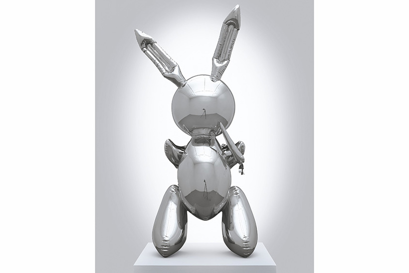 2. Джефф Кунс, скульптура «Кролик» (Rabbit)
