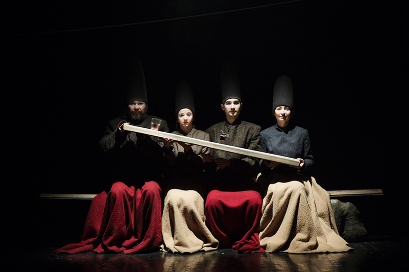 «Деревня канатоходцев», Театральная компания «Открытое пространство», Санкт-Петербург в Театре на Таганке 30 марта