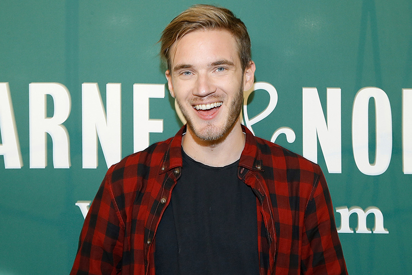 2. PewDiePie (Феликс Кьеллберг)