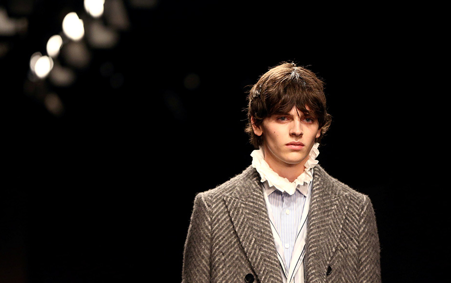 На показе Burberry/Фото REUTERS / Neil Hall