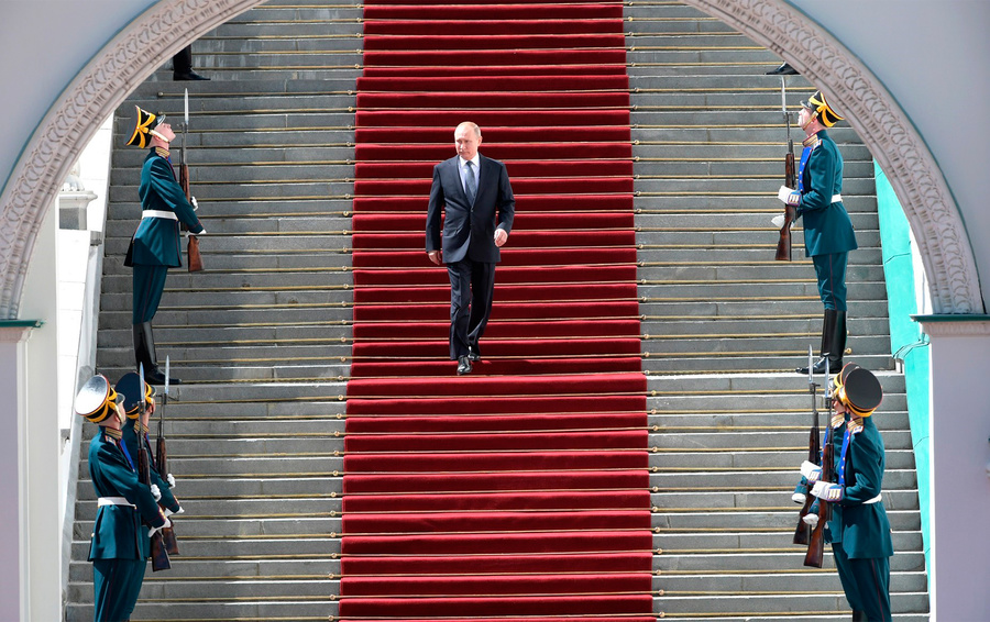 Фото Russian Presidential Press and Information Office / Anadolu Agency / Getty Images