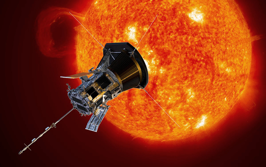 Фото Parker Solar Probe