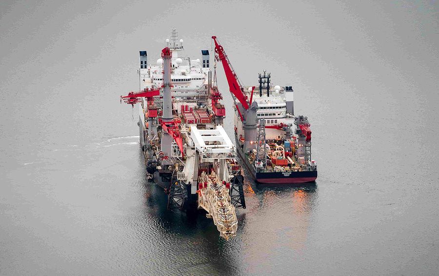 Фото Томаса Ойгстера/Nord Stream 2/ТАСС