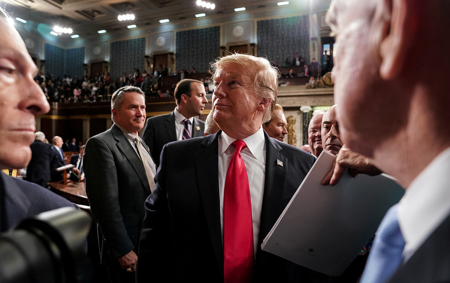 Фото Doug Mills / Pool via REUTERS