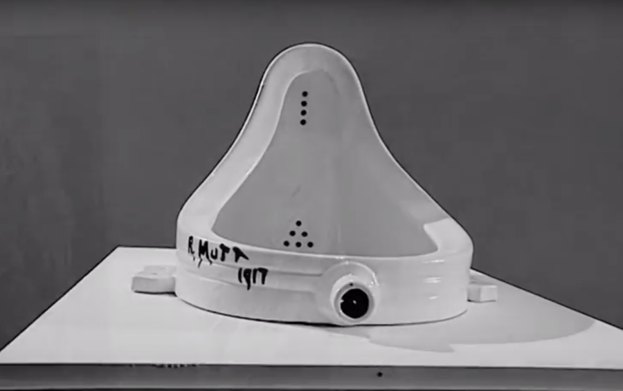 Кадр из фильма "Marcel Duchamp: Iconoclaste et Inoxydable"