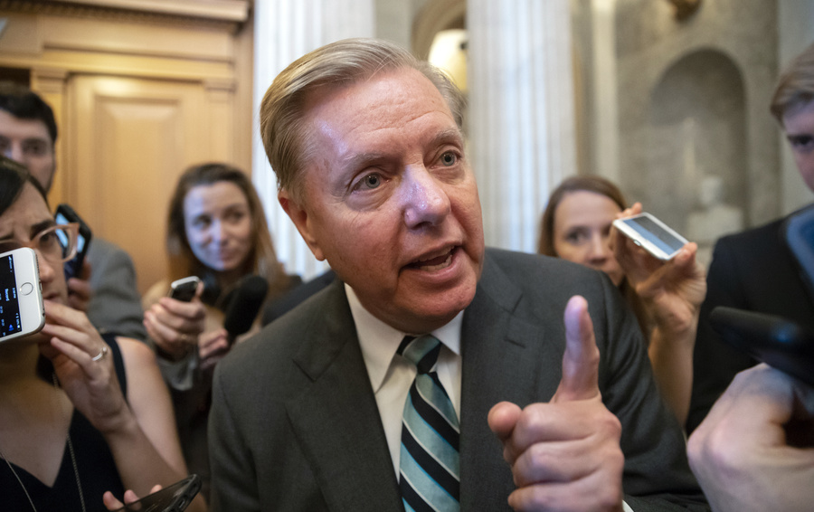 Сенатор США Линдси Грэм. Фото: J. Scott Applewhite / AP/TASS