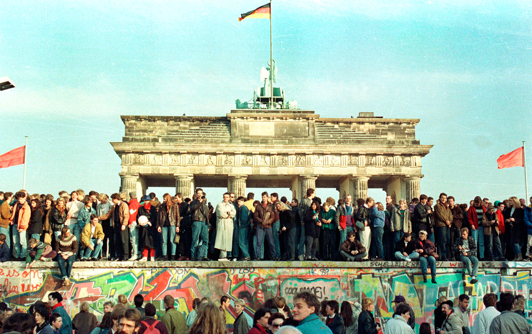9 Ноября 1989 Берлинская стена