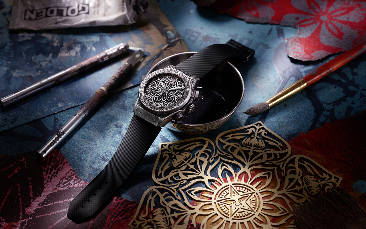 Hublot big bang meca 10 shepard fairey hotsell