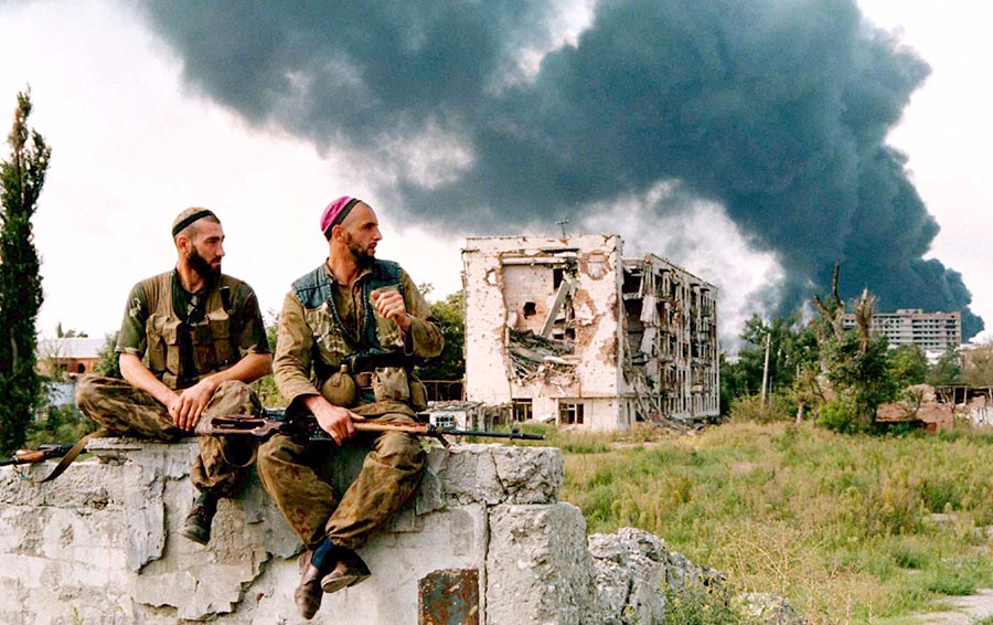 Хроника второй чеченской войны в фотографиях