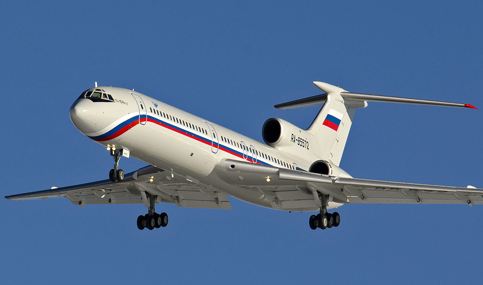 Все модели самолетов Туполев Ту-154