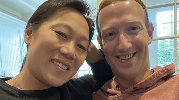 Марк Цукерберг и его супруга Присцилла Чан (Фото zuck / Соцсети)