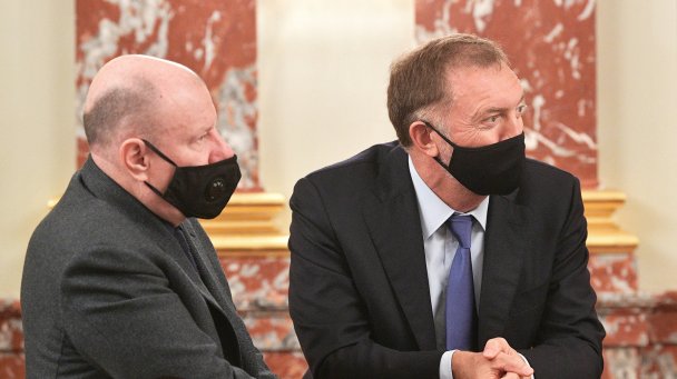 Владимир Потанин и Олег Дерипаска (Фото Александра Астафьева / POOL / ТАСС)