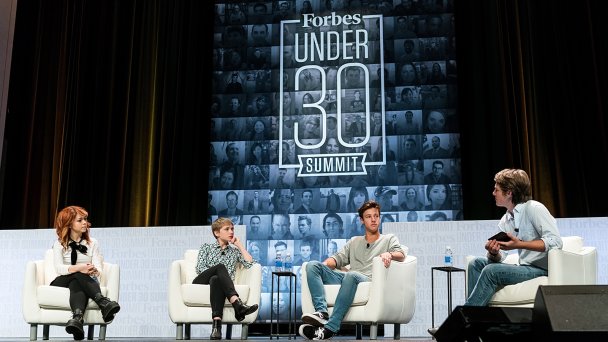 Участники одного из саммитов американского Forbes «30 до 30» (Фото Gilbert Carrasquillo / Getty Images)