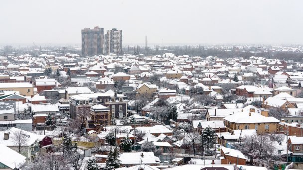 Краснодар. Вид сверху на город (Фото Романа Соколова / ТАСС)