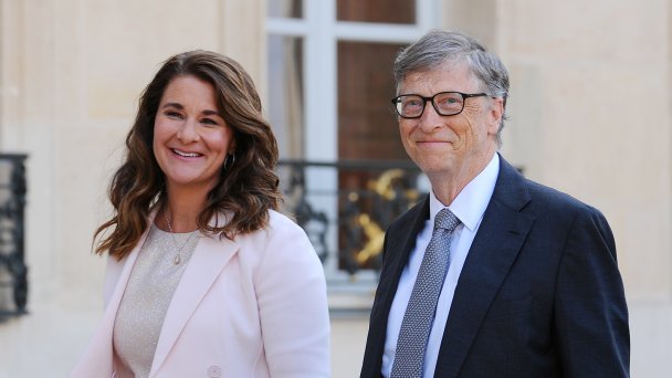 Билл и Мелинда Френч Гейтс (Фото Frederic Stevens/Getty Images)