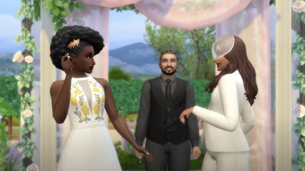 Свадебное дополнение The Sims 4