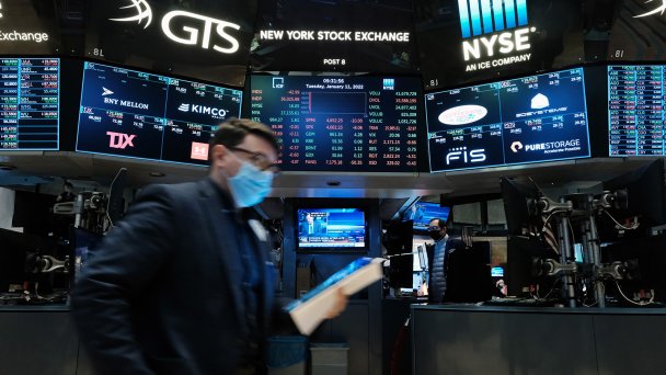 Нью-Йоркская фондовая биржа (Фото Spencer Platt / Getty Images)