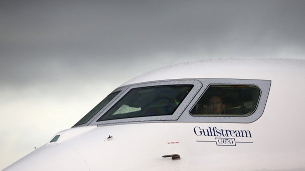 Модель Gulfstream G650 была очень популярна у участников российского списка Forbes. (Фото  Chris Ratcliffe / Bloomberg via Getty Images)