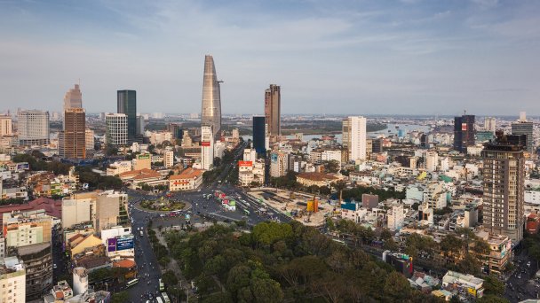 Вид на город Хошимин — крупнейший город Вьетнама (Фото Getty Images)