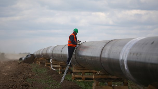 Российский трубопровод "Турецкий поток" (Фото Stoyan Nenov/Reuters)