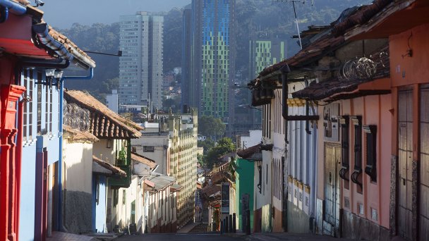Город Богота, Колумбия (Фото Getty Images)
