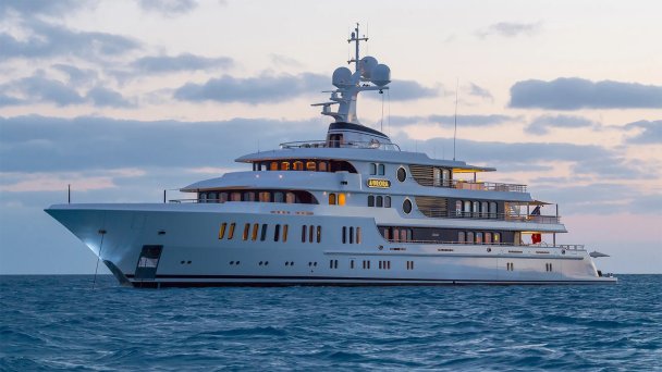 Мегаяхта Aurora (Фото Lurssen)