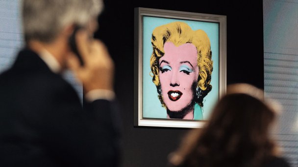 Портрет Мэрилин Монро работы Энди Уорхола был продан за $195 млн на Christie's (Фото Christie's)