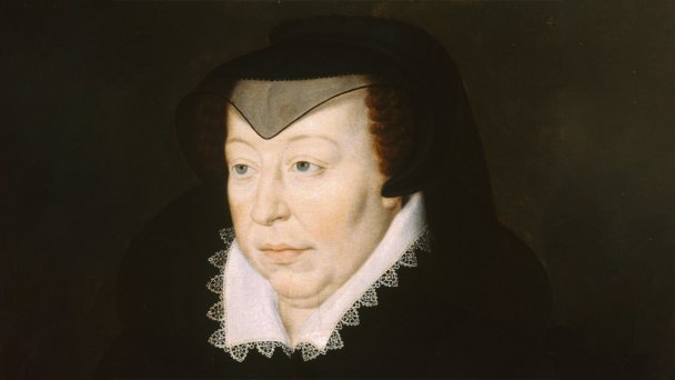 François Clouet  Portrait of Catherine de' Medici
