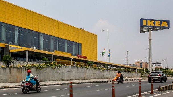 Магазин IKEA в Хайдарабаде, Индия, 23 марта 2022 года (Фото Dhiraj Singh / Bloomberg via Getty Images)