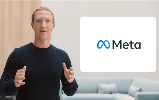 Марк Цукерберг представил новое название и логотип Facebook. Фото: презентация Facebook