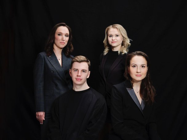 Анастасия Карпова, заместитель главного редактора Forbes, Андрей Кругляк, Yango, Марина Трошина, Sofrtbank, Анна Ковалева, студия Шторм. Фото Александра Карнюхина для Forbes
