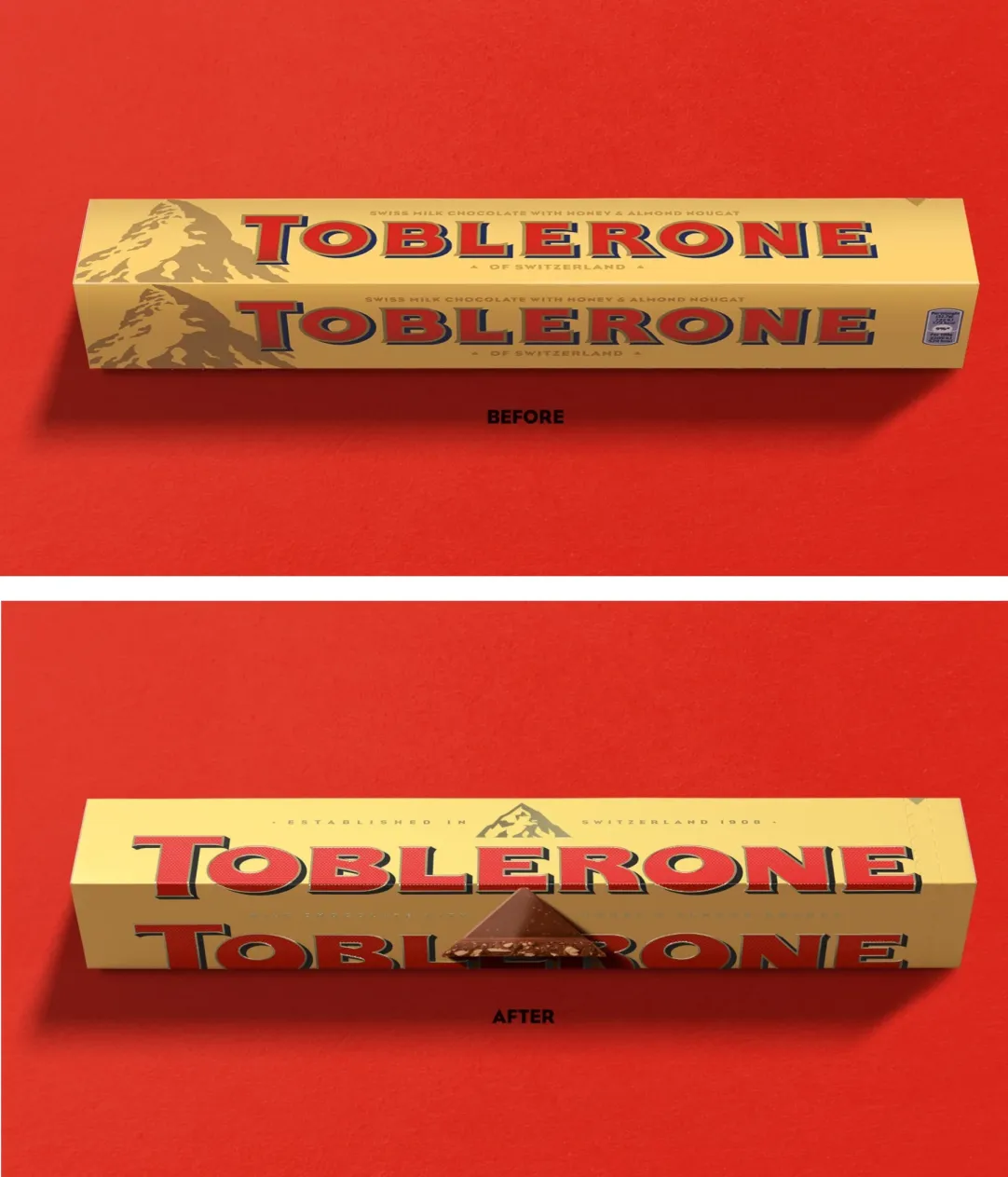 С упаковки шоколада Toblerone пропадет швейцарская гора Маттерхорн |  Forbes.ru