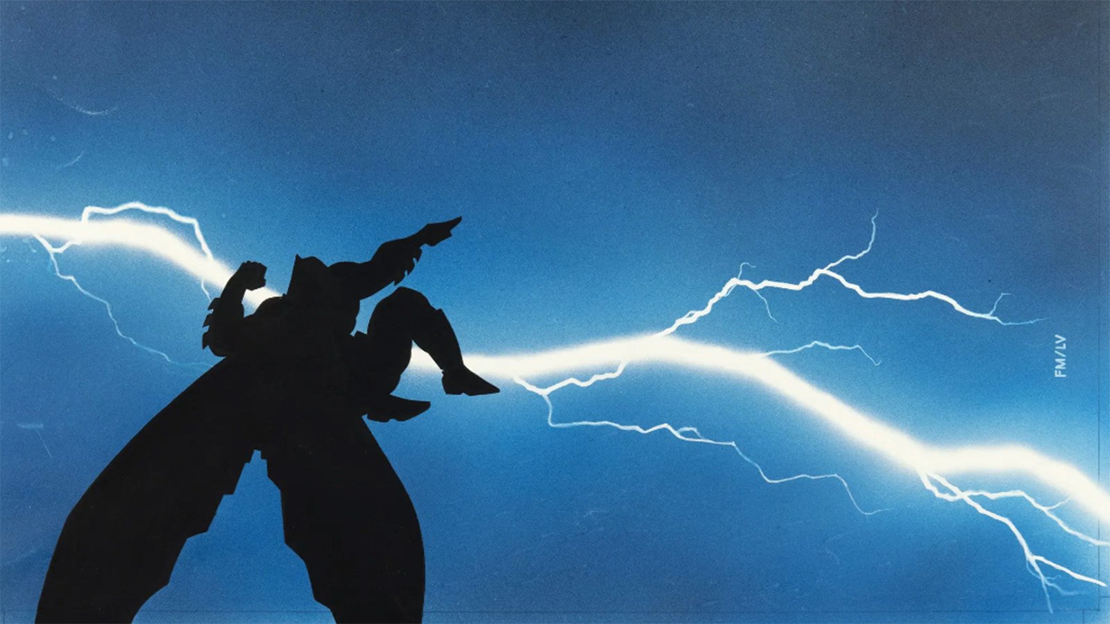Возвращение темного в армию. Возвращение тёмного рыцаря 1986. Бэтмен Возвращение тёмного рыцаря комикс обложка. Гигантская молния. Возвращение темной.