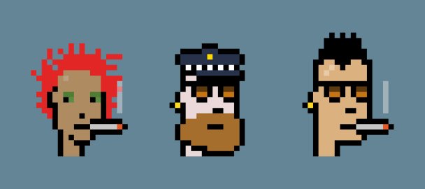 NFT из проекта CryptoPunks (Sotheby’s)