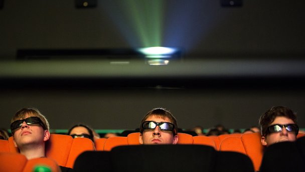 Зрители в кинотеатре Синема-Парк (Andrey Rudakov/Bloomberg via Getty Images)