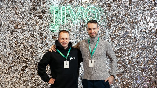 Сооснователи Jivo Николай Иванников (слева) и Тимур Валишев (Фото DR)