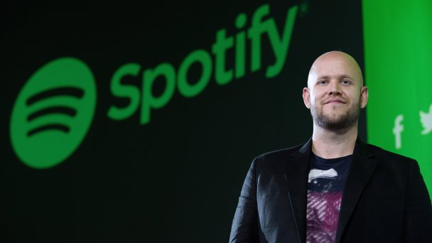 Даниэль Эк, основатель сервиса Spotify (Фото Akio Kon/Bloomberg via Getty Images)