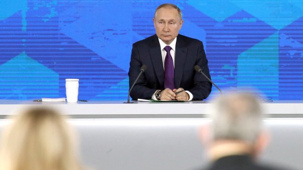 Владимир Путин (Фото Kremlin Press Office / Handout/Anadolu Agency via Getty Images)