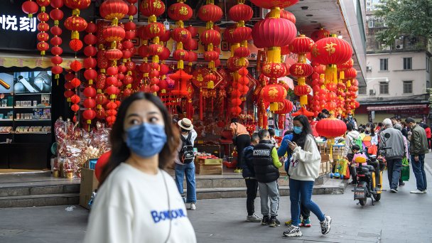 Китай (Фото Stringer / Anadolu Agency via Getty Images)