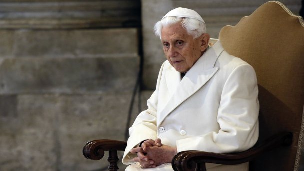 Папа Бенедикт XVI (Фото AP Photo/Gregorio Borgia)