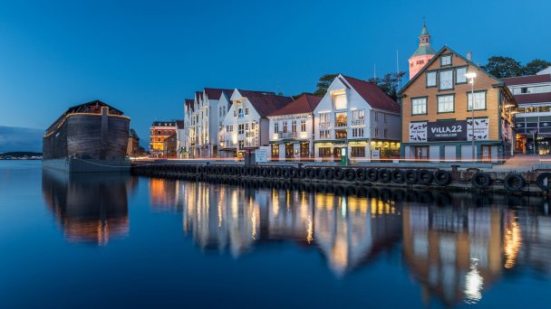 Ставангер -- самый крупный город в юго-западной части Норвегии (Фото wikiway.com)
