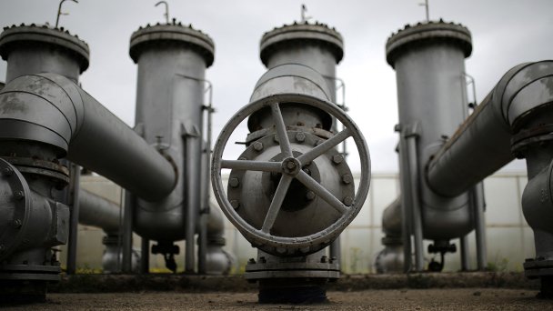 Газовая установка на Софийской тепловой электростанции "Изток", 28 апреля 2022 года. (Фото Stoyan Nenov / Reuters)