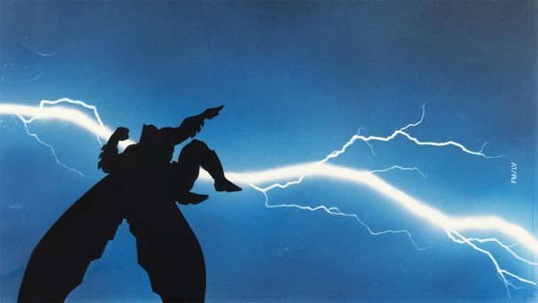 Оригинальная обложка первого выпуска комикса «Бэтмен: Возвращение темного рыцаря» (Фото Heritage Auctions)