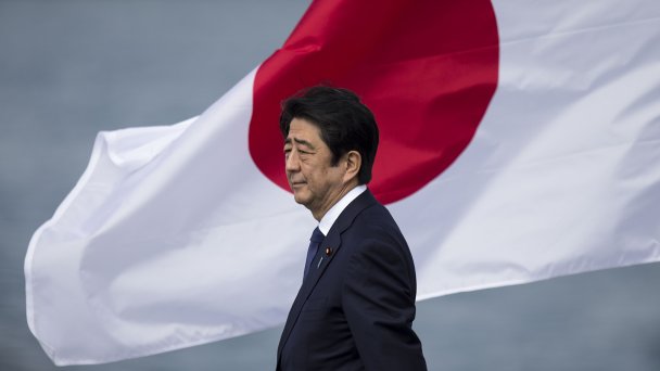 Бывший премьер-министр Японии Синдзо Абэ (Фото Kent Nishimura / Getty Images)