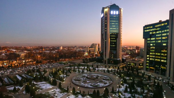 Здание Национального банка Узбекистана (Фото Валерия Шарифулина / ТАСС)