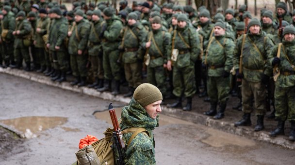 Мобилизация граждан ЛНР (Фото Станислава Красильникова / ТАСС)