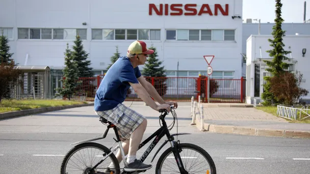 Автомобильный завод Nissan в Санкт-Петербурге. (Фото Валентина Егоршина / ТАСС)