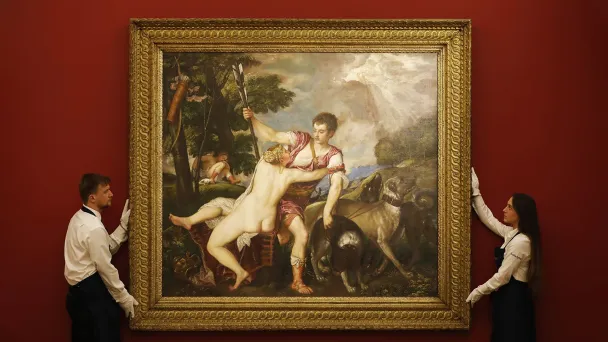 Тициан «Венера и Адонис» (Фото Tristan Fewings / Getty Images for Sotheby's)
