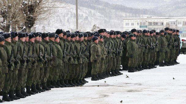 Мобилизованные в Забайкальском крае (Фото Евгения Епанчинцева / ТАСС)