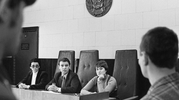 Заседание суда. Москва. 1 июня 1980 года (Фото Олега Иванова / Фотохроника ТАСС)
